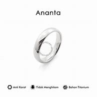 Cincin Nikah Perak Polos